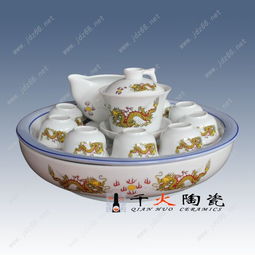 批發(fā)精品功夫茶具禮品裝 景德鎮(zhèn)陶瓷茶具廠家 景德鎮(zhèn)唐龍?zhí)沾纱蓮S 陶瓷工藝品,陶瓷日用品,陶